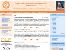 Tablet Screenshot of bekesjoga.hu